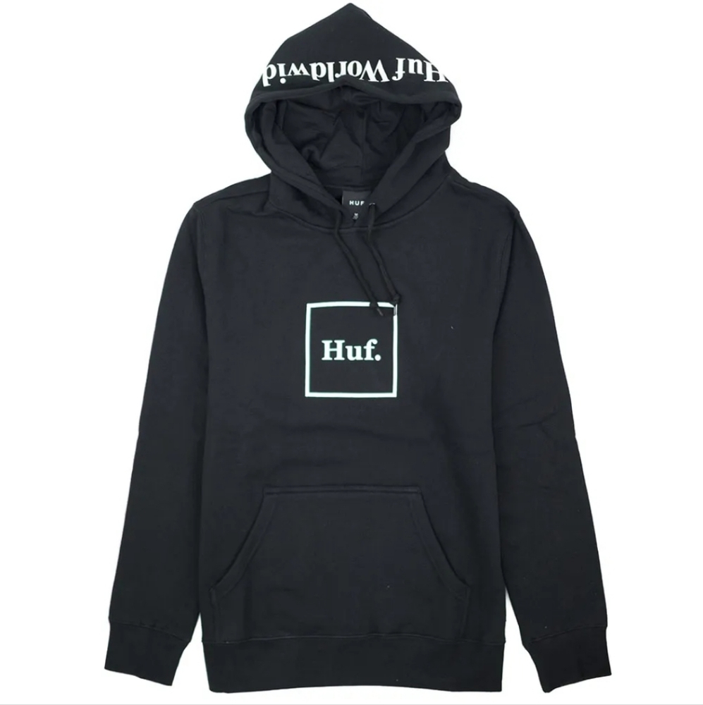 NWT Men's HUF Box Logo Hoodie